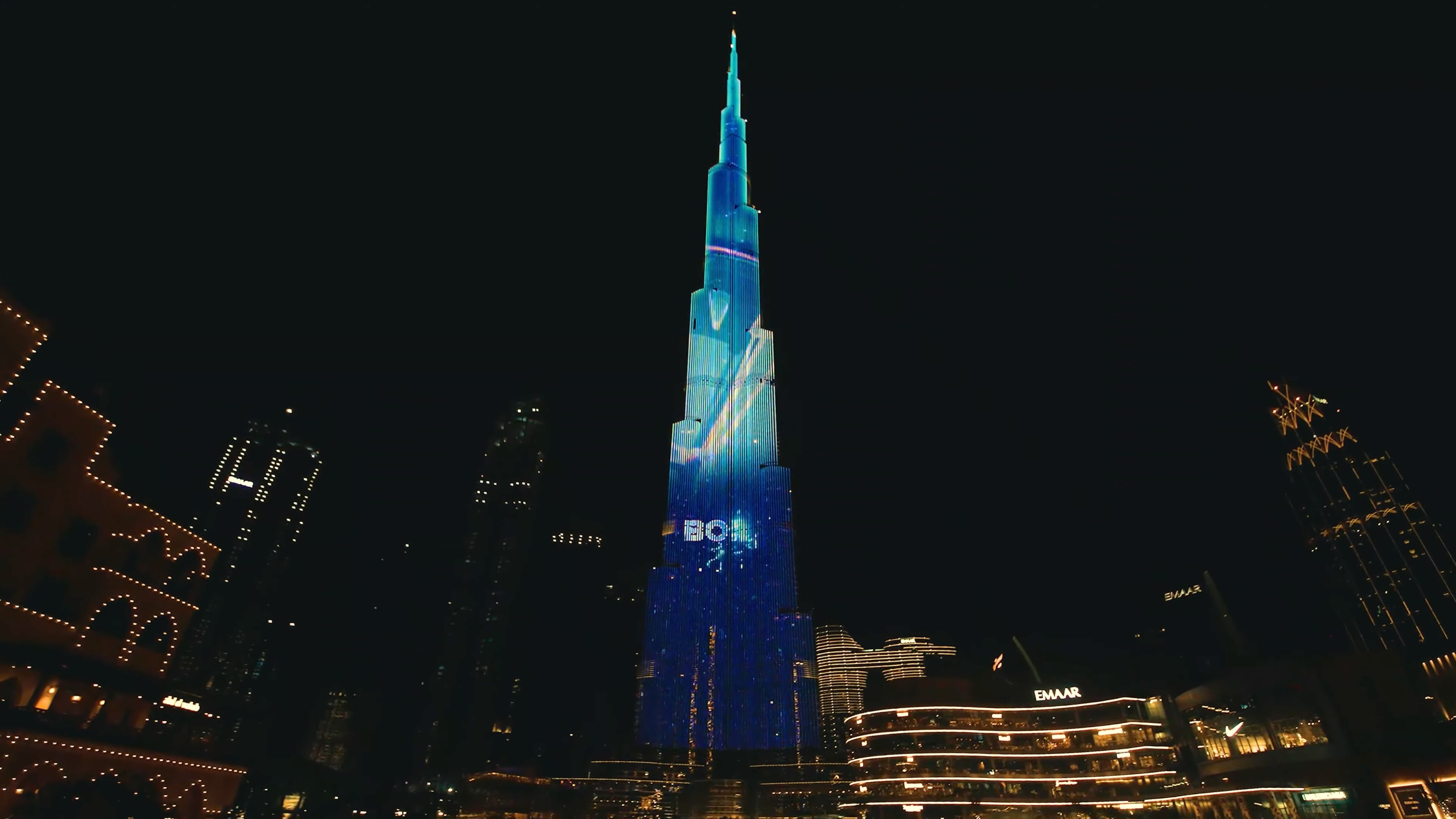Blancpain's Fifty Fathoms projected on Burj Khalifa in collaboration with  partner Rivoli Group | Blancpain