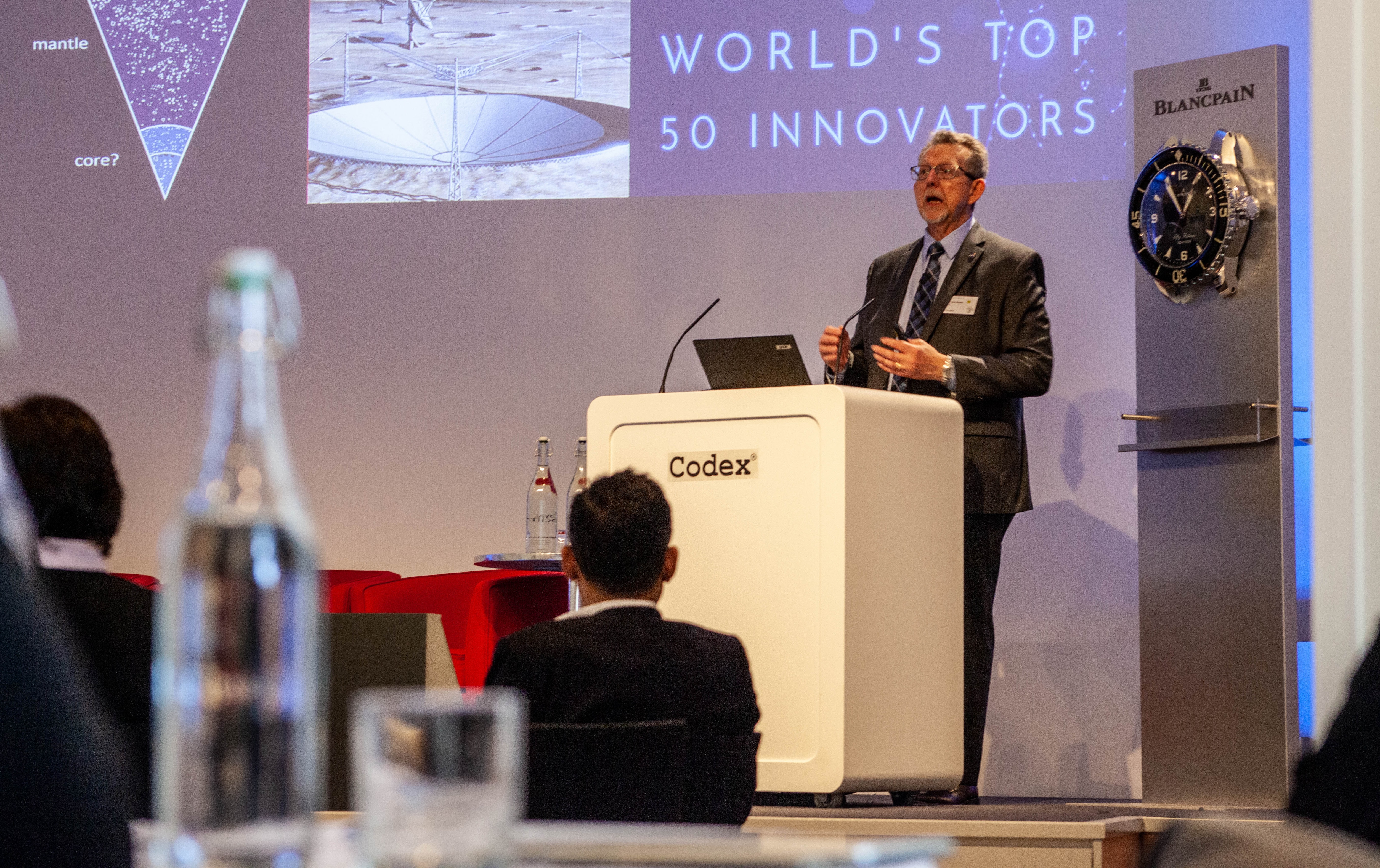 Blancpain is once again Official Timekeeper for the World's Top 50  Innovators hosted by Codex | Blancpain