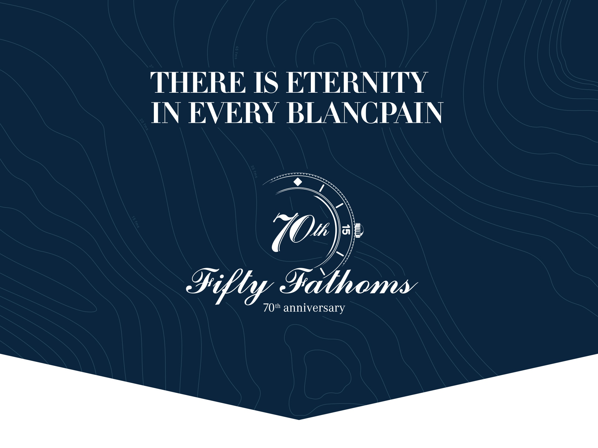 Fifty Fathoms Anniversary banner