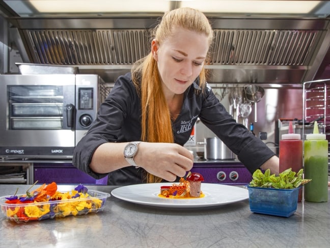 Marie Robert - Blancpain Chef partner - Kitchen