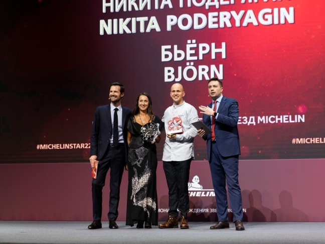 Blancpain Michelin Guide Young Chef Award in Moscow
