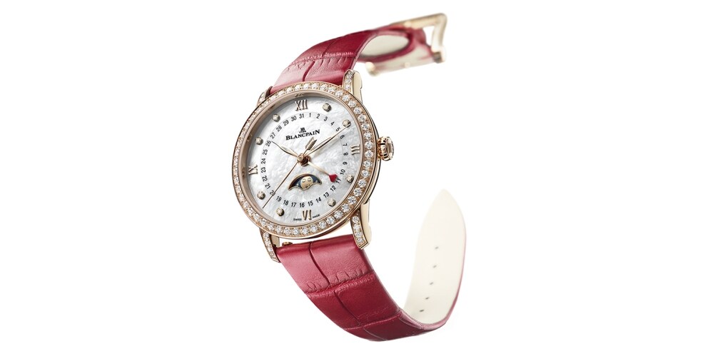 Blancpain celebrates lovers with a limited edition of its Villeret