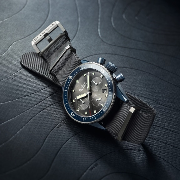 Blancpain presents its new Bathyscaphe Flyback Chronograph Blancpain Ocean Commitment II