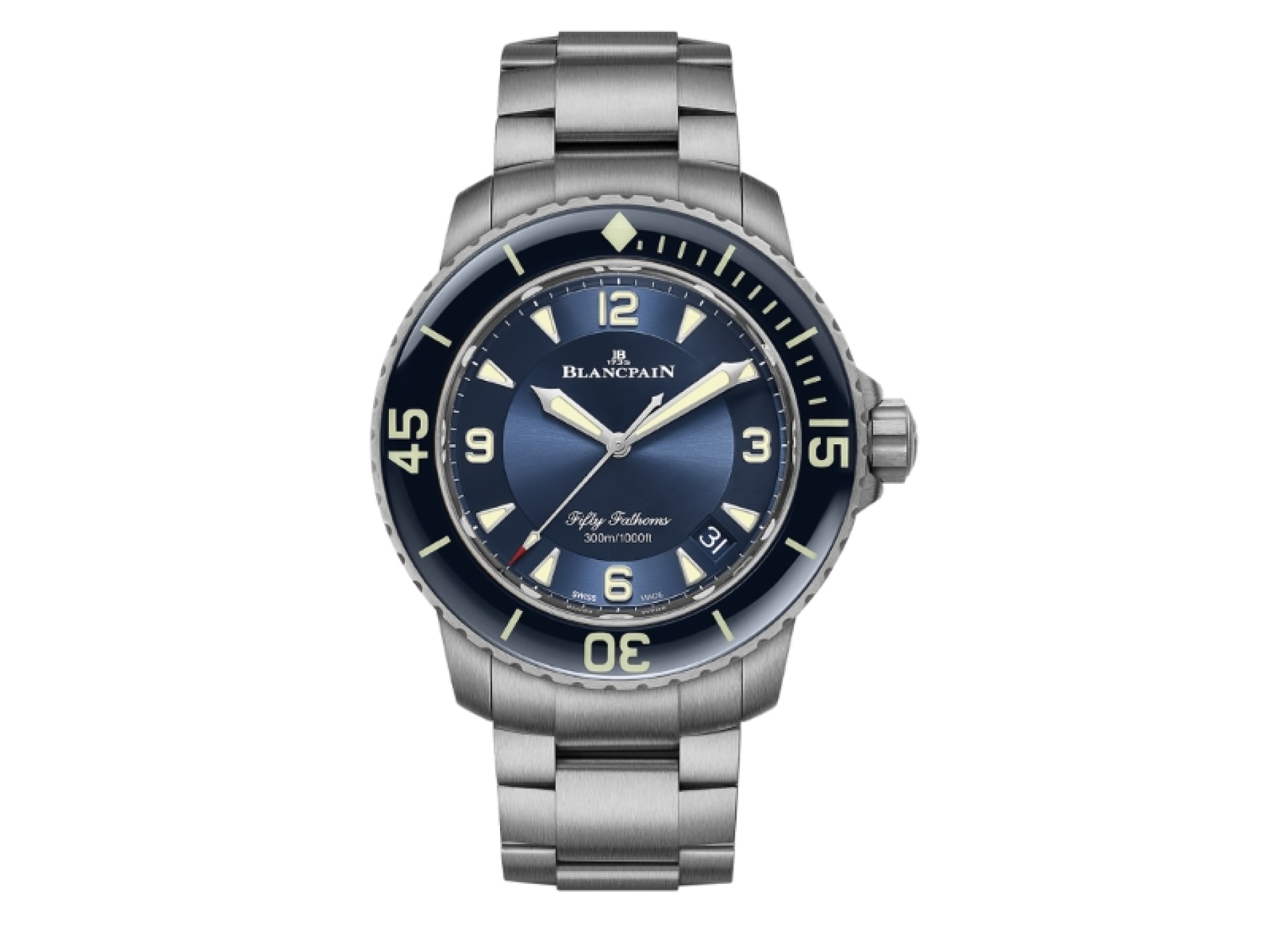 The iconic Fifty Fathoms Automatique 