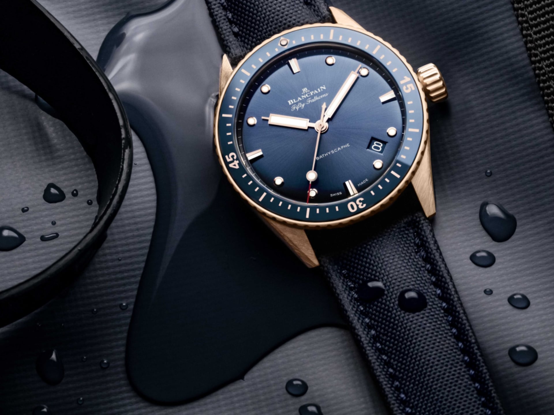 blancpain bathyscaphe blue