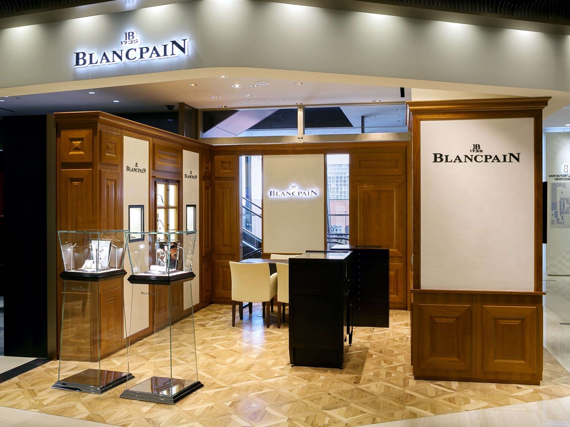 寶珀在東京銀座樂天免稅店開設的 寶珀店中店 盛大開幕 Blancpain